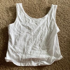 White tank top